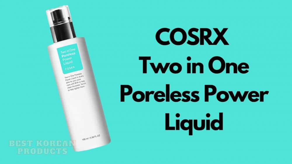 korean skincare for big pores