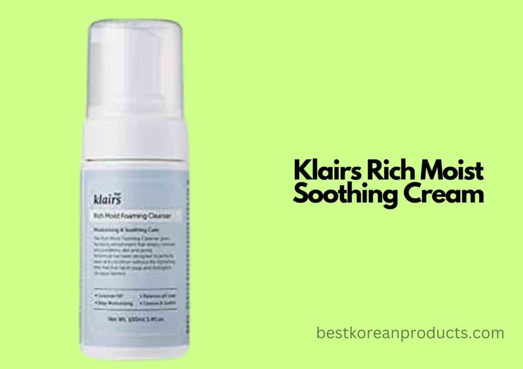 Klairs Rich Moist Foaming Cleanser
