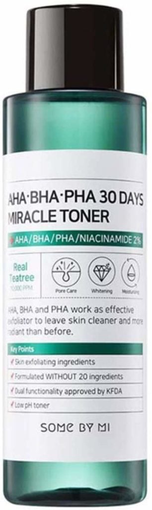 korean toner for acne scars