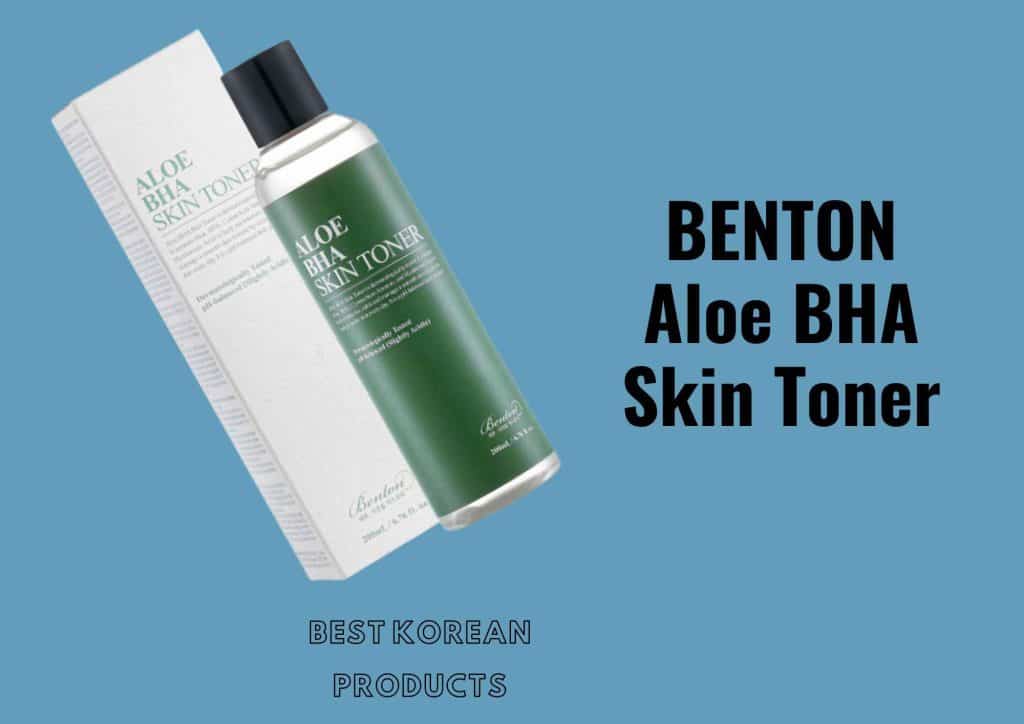 best korean exfoliating toner for sensitive skin