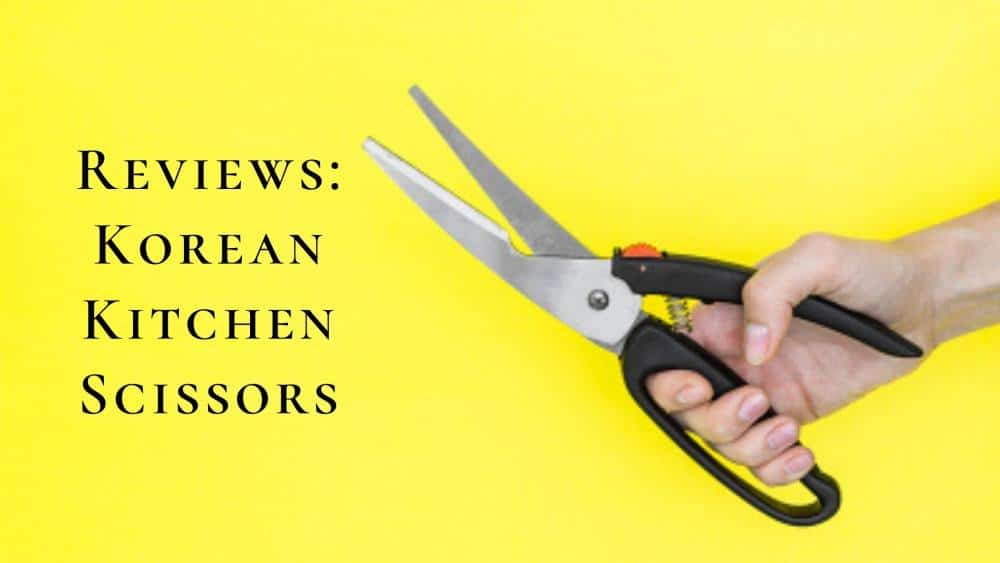 Korean Kitchen Scissors Review 2025 | Scissor vs Shear – whats the difference?