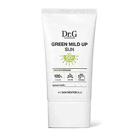 best korean zinc oxide sunscreen for dry skin
