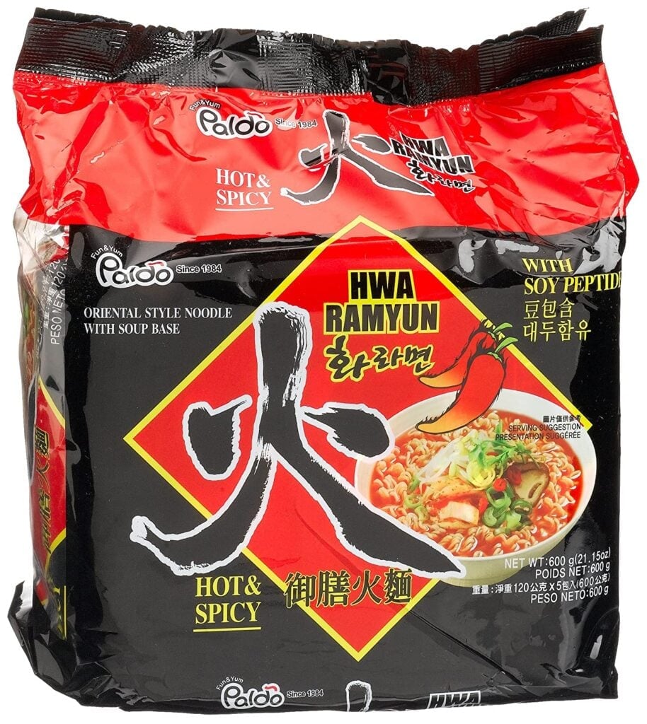 best korean instant noodles not spicy
