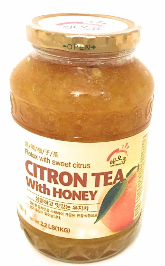 honey lemon tea korea